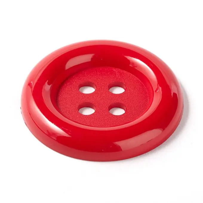 Clown-Knopf 54 mm Rot Limited Edition