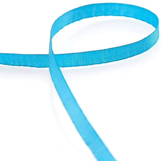 Bestpreis Bändchen zum Sticken, türkis, 4 mm