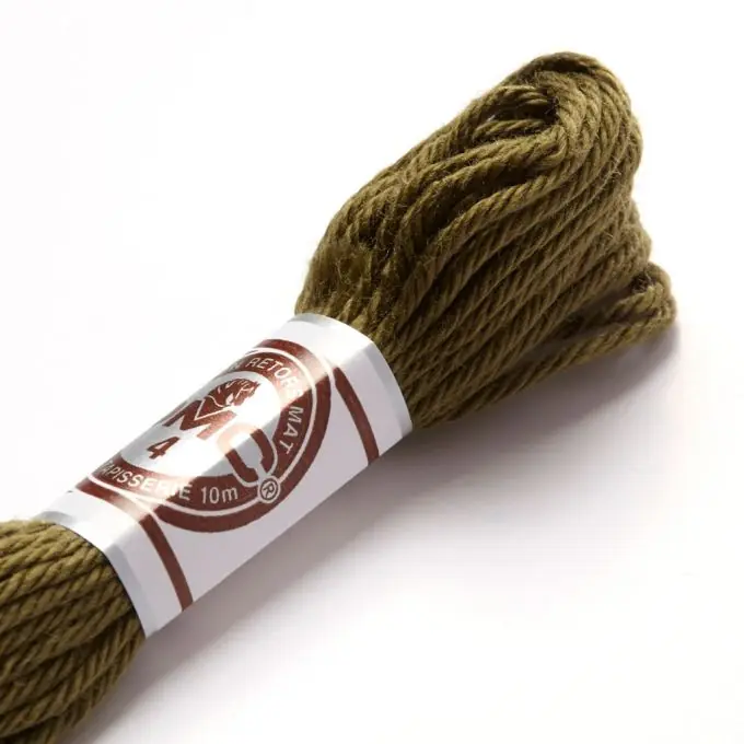 Zwirnsfaden für Stickerei, mattes Gelb bis Orange – COL 2051 Sichere Zahlung