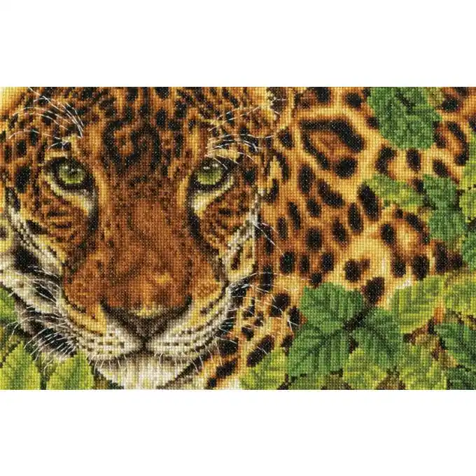 Geld-Zurück-Garantie Kreuzstichset „Verborgen im Gras“ – Stickerei Kit