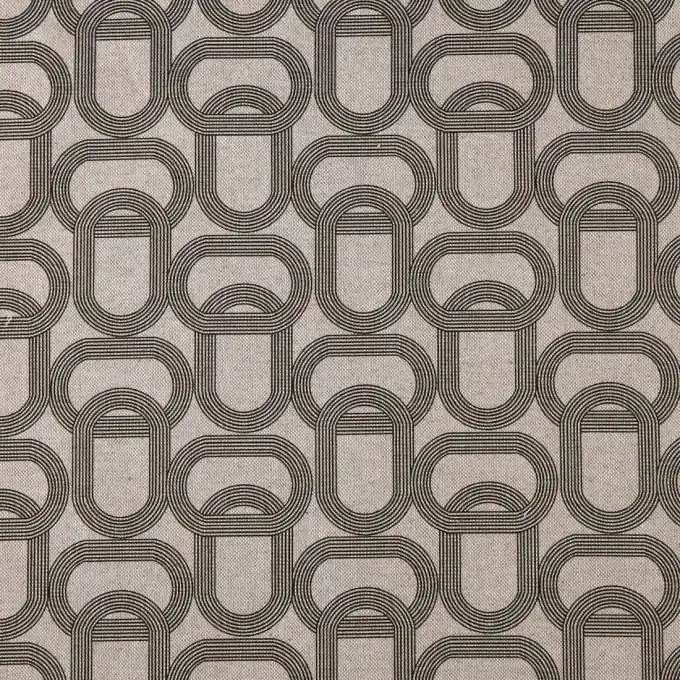 Bachette imprimee geometrique noir Sofort Bestellen