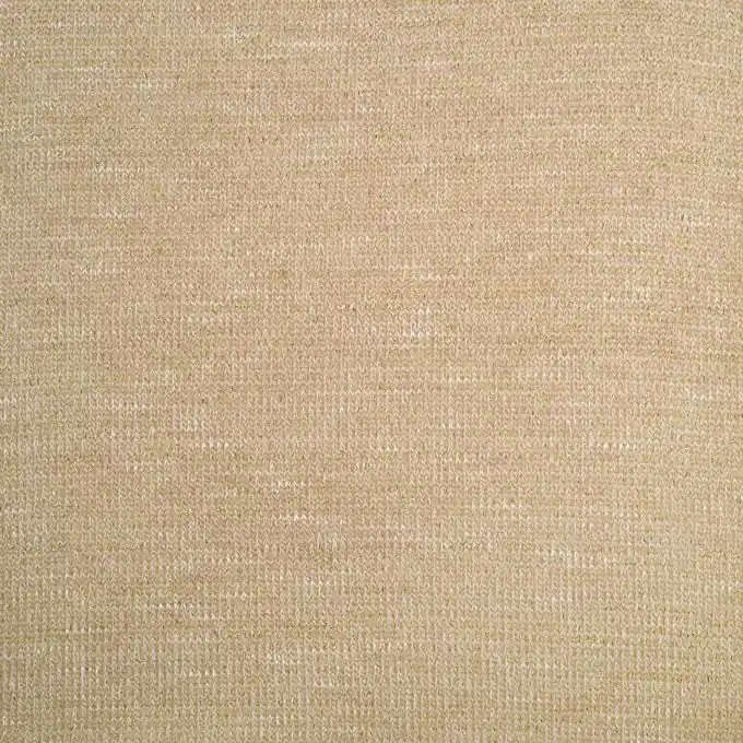 Strickstoff Lurex Chiné Beige 150 cm Breite Nur Für Kurze Zeit