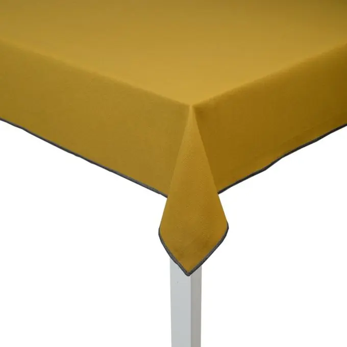Mengenrabatt Quadratische Tischdecke gelb