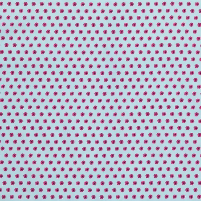 Billig Leichter Baumwollstoff Kleine Blumen 145 cm Breite