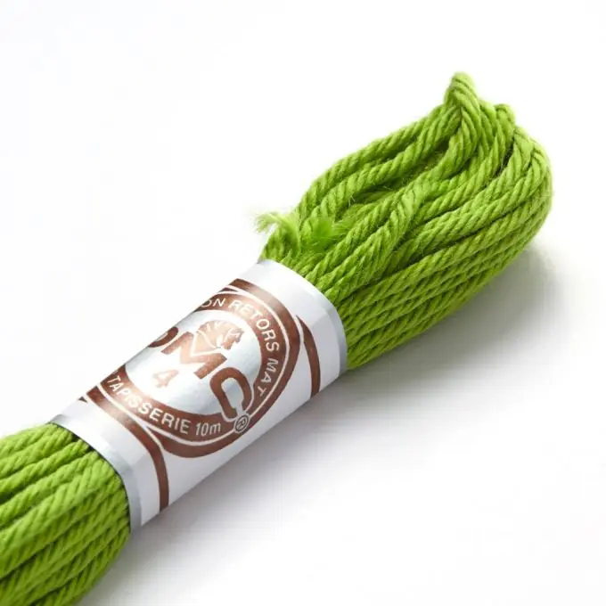 Zwirnsfaden für Stickerei, mattes Grün – COL 2906 Preis Gesenkt