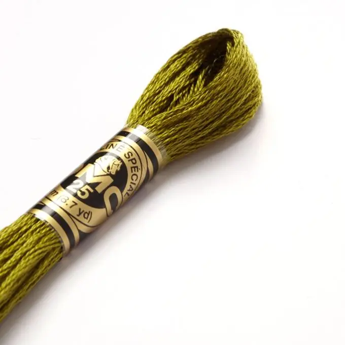 Sofort Bestellen Mouliné-Faden für Stickerei – Grüntöne – COL 580