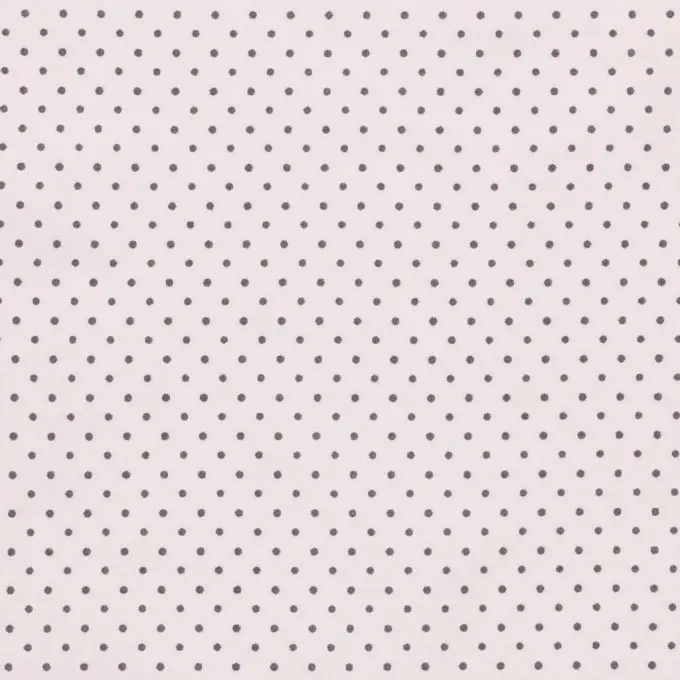 Handgefertigt Baumwollpopeline mit Punkten 140cm Breite