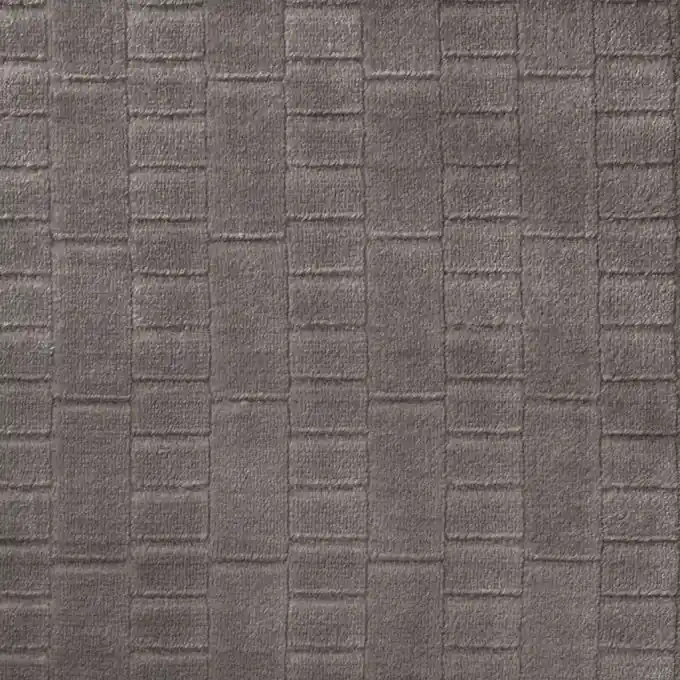 Kuscheliger Stoff Grau Rechtecke 150cm Breite Mega-Angebot