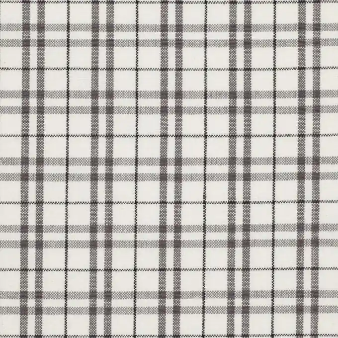 Graukariertes Stoffmaterial 160cm Breite Neu