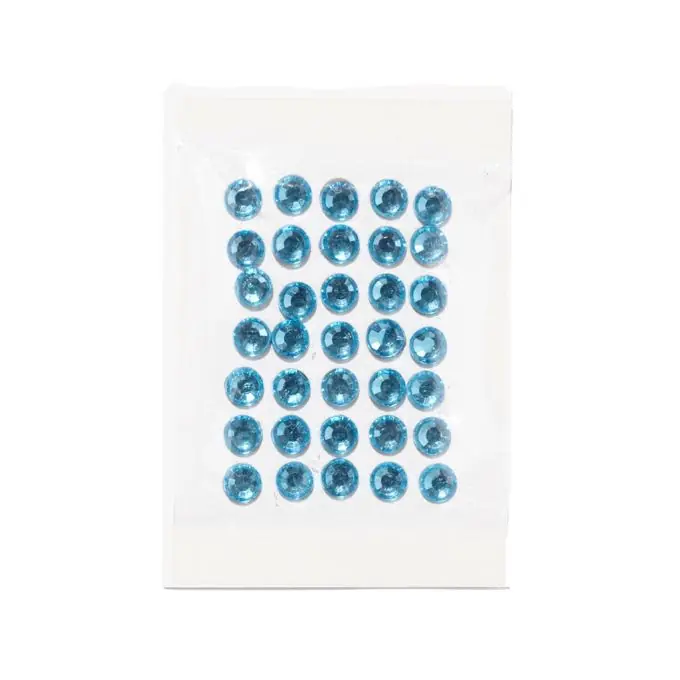 Bügelbild hellblau Billig