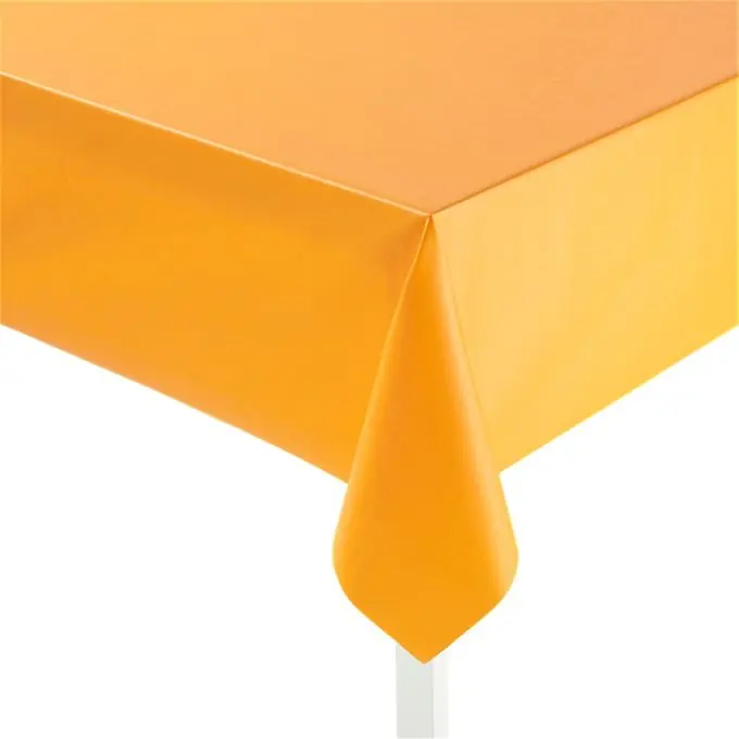 Sichere Zahlung Baumwollbeschichteter Stoff Orange 155cm Breit