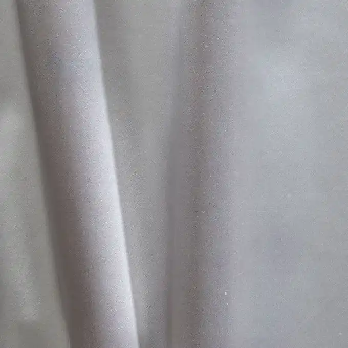 Saisonangebot Seidengewebe Unifarben Ecru 135 cm Breite