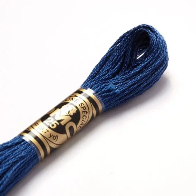 Neu Mouliné-Faden für Stickerei – Blautöne – COL 803