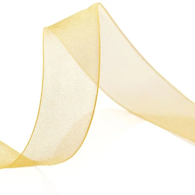 Bestseller Organdy-Band – Dunkelgelb
