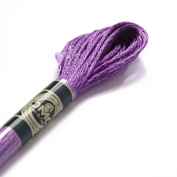 Mouliné-Faden Satin, violett Gleich Bestellen