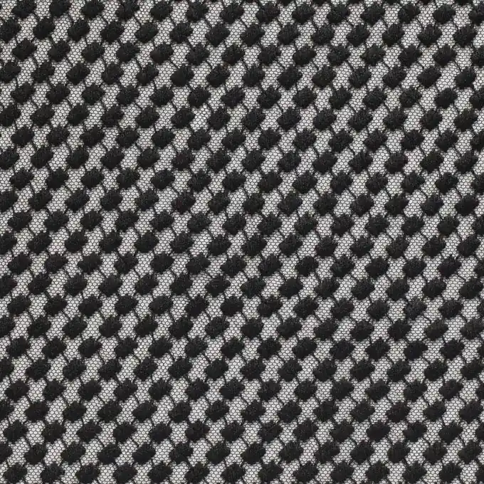 Besticktes Netzgewebe 130 cm Breite Aktuell