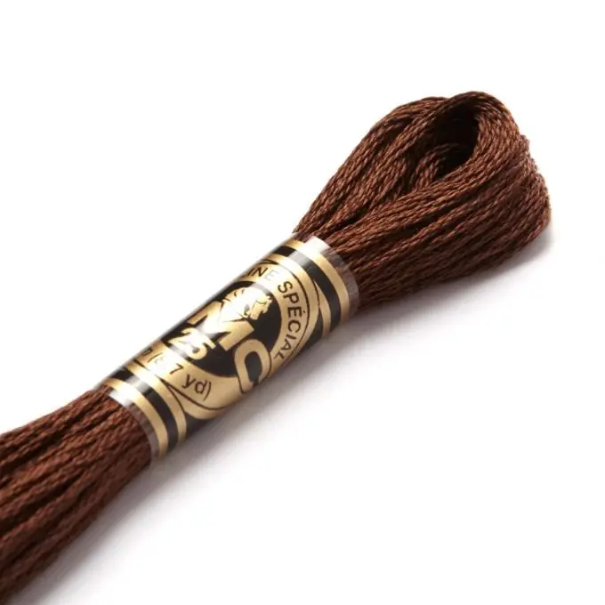 Ausverkauf Mouliné-Faden für Stickerei – Brauntöne – COL 938