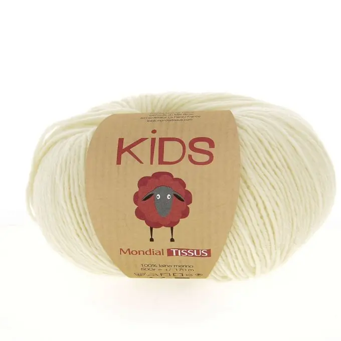 Sonderangebot Wollknäuel zum Stricken Kids, weiß