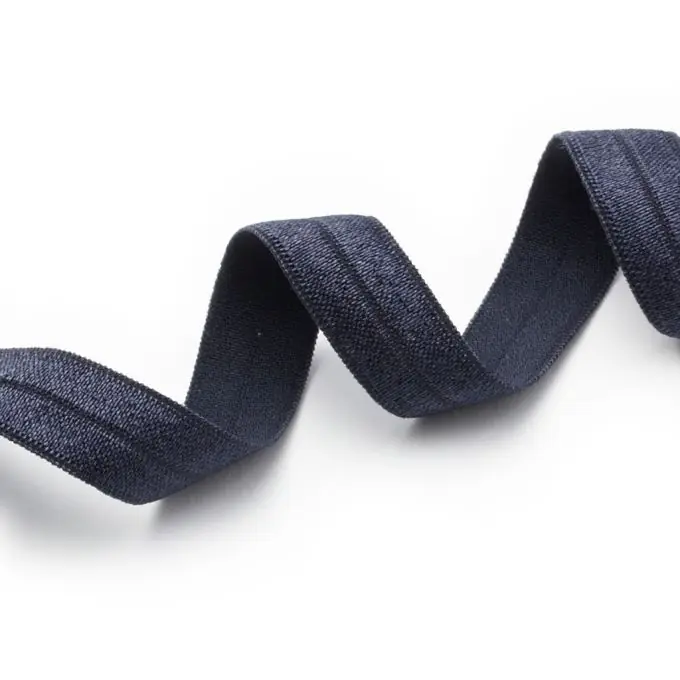 Elastisches Schrägband, vorgefalzt, Irisierendes Blau Direkt Vom Hersteller