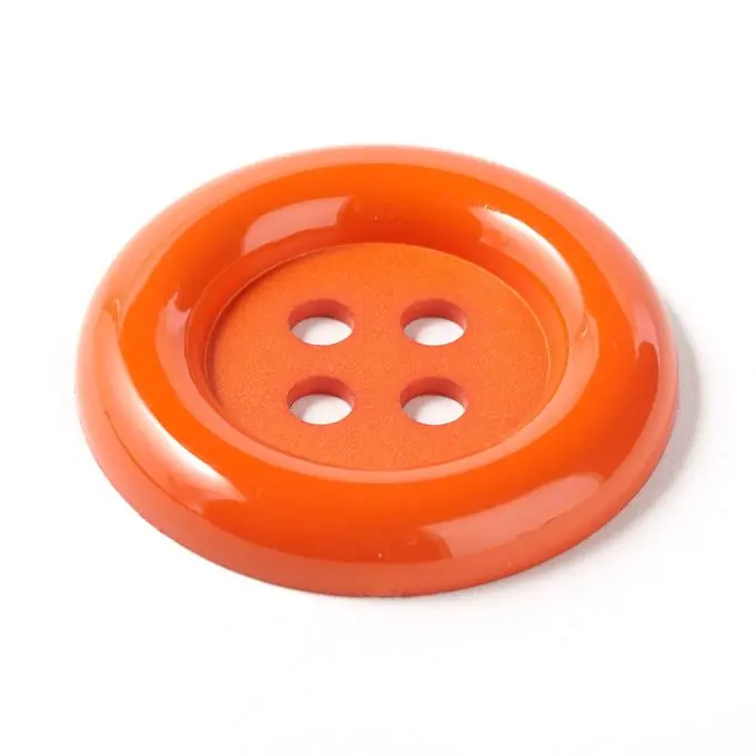 Clown-Knopf 54 mm Orange Aktuell