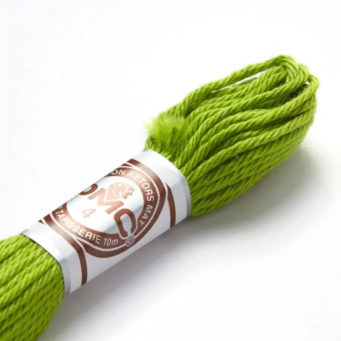 Schneller Versand Zwirnsfaden für Stickerei, mattes Grün – COL 2907