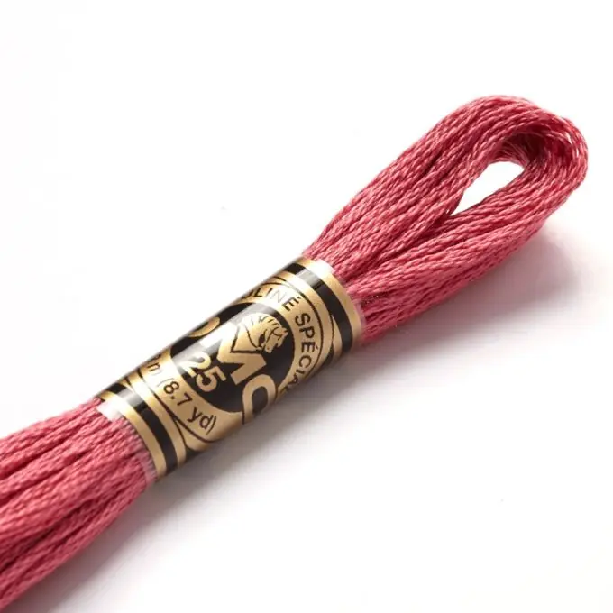 Mouliné-Faden für Stickerei – Rosa-violette Töne – COL 3731 Kostenloser Rückversand