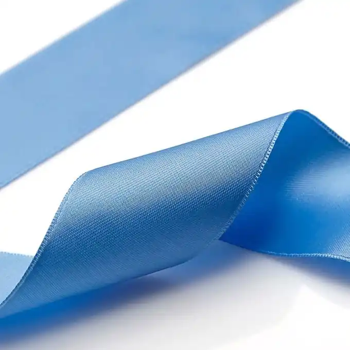 Knallerangebot Satinband – Mittelblau