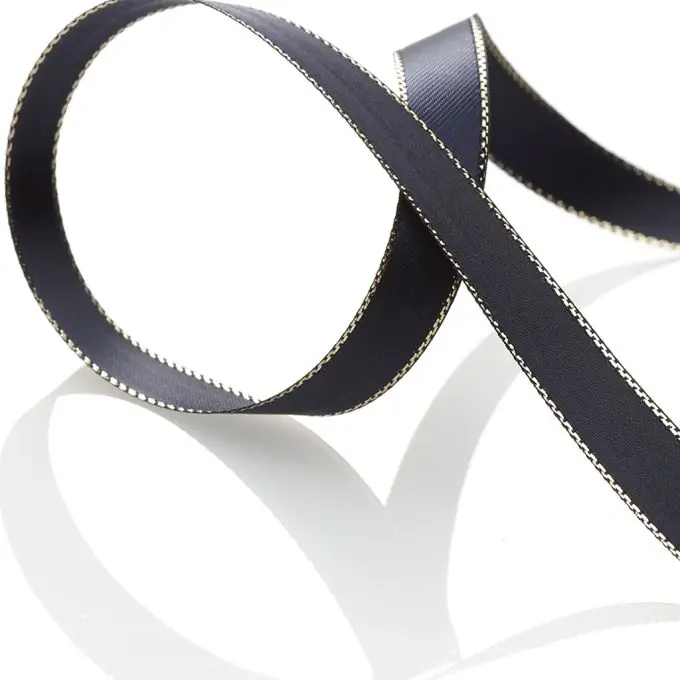 Satinband – 11mm – Marineblau Schneller Versand