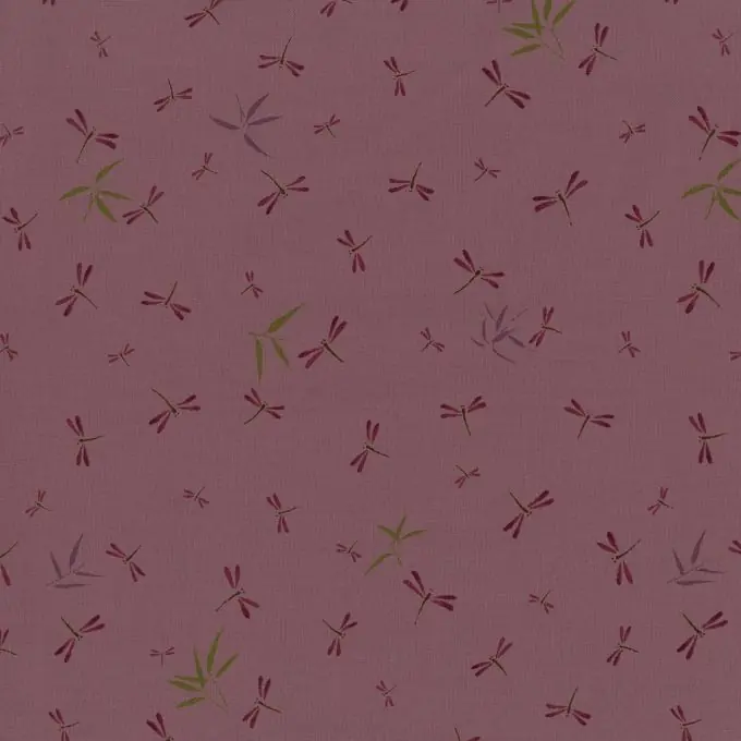 Baumwollstoff Libellule-Druck 110cm Breite Meistverkauft