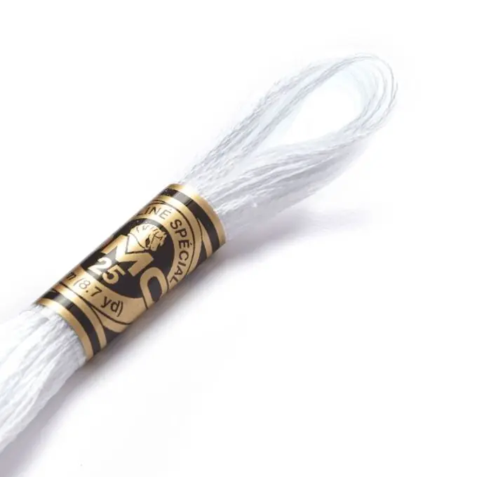 Mouliné-Faden für Stickerei – Weißtöne – COL 5200 Garantierte Lieferung