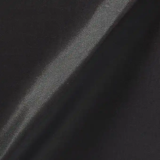 Taffeta-Stoff Schwarz 146 cm Breite Uni – Eleganzstoff Nur Heute