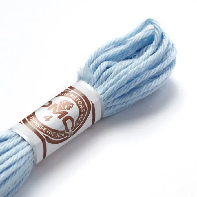 Zwirnsfaden für Stickerei, mattes Blau – COL 2800 Premium