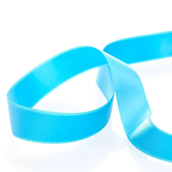 Nur Heute Satinband – Blau