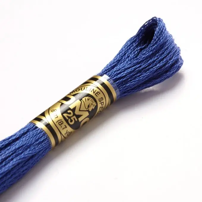 Neu Mouliné-Faden für Stickerei – Blautöne – COL 797