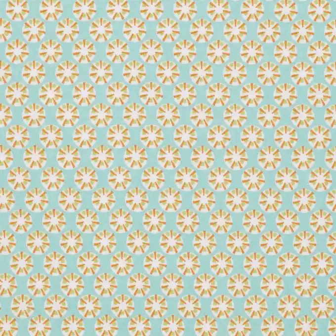 Geometrischer Baumwollstoff 160cm Breite Sale