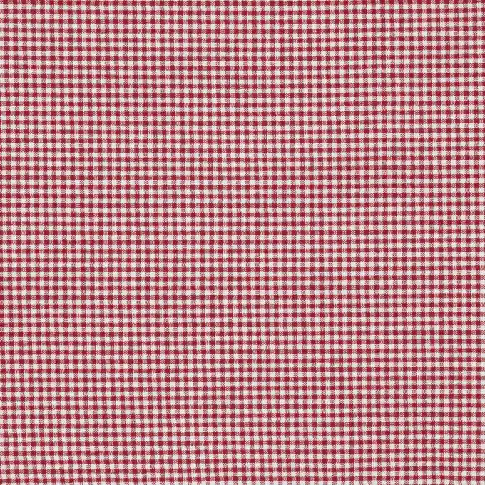 Zertifiziert Vichy-Karostoff Rot 150 cm Breite