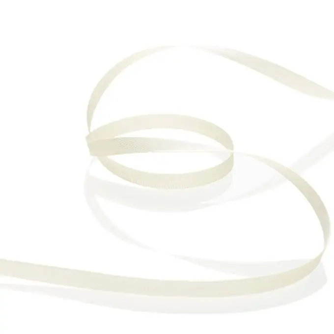 Bändchen zum Sticken, hellgelb, 4 mm Top-Qualität