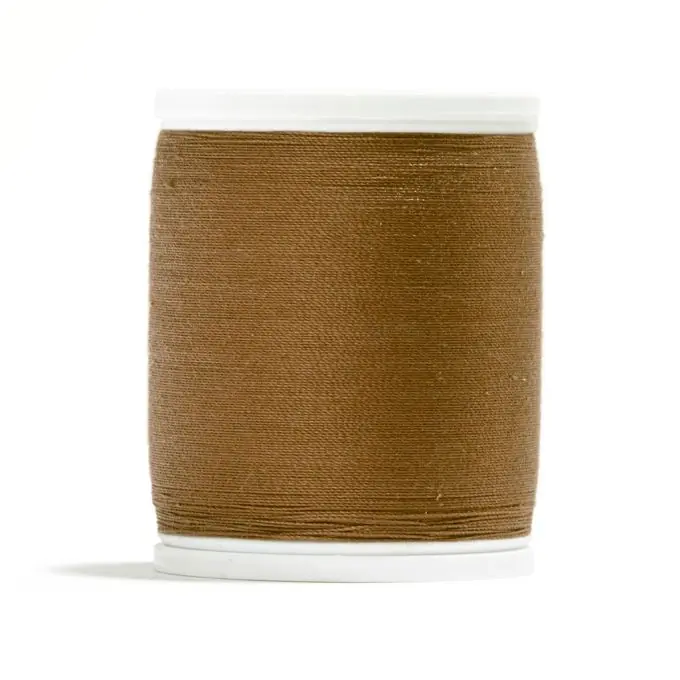 Baumwollgarnspule Mondial Tissus, braun, 500 Meter Echt