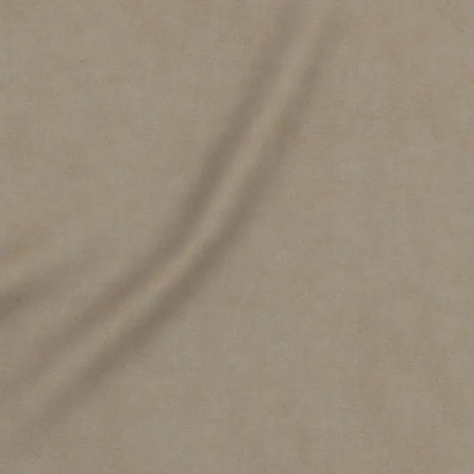 Begrenztes Angebot Unifarbene Wildlederoptik Stoff Beige 150cm Breite