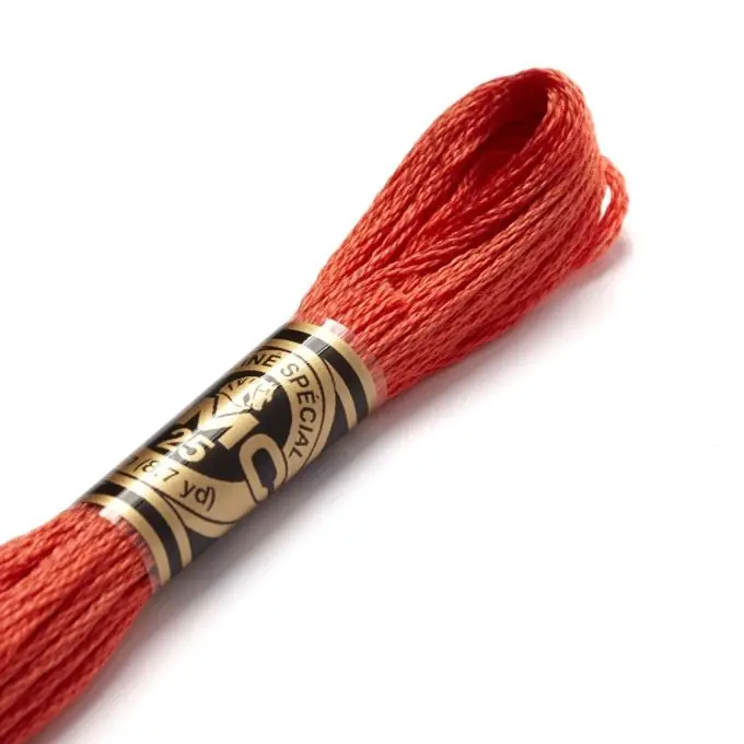 Premium Mouliné-Faden für Stickerei – Rottöne – COL 350