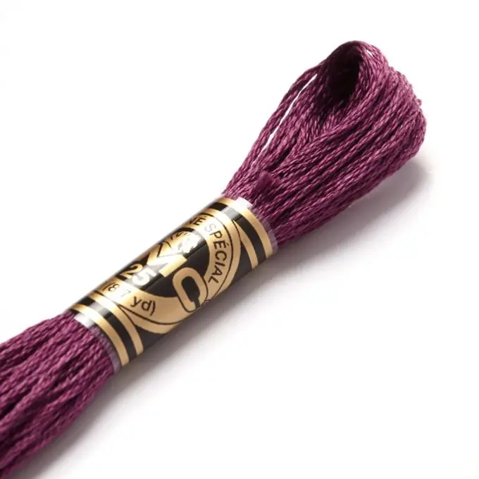 Direktkauf Mouliné-Faden für Stickerei – Rosa-violette Töne – COL 3834