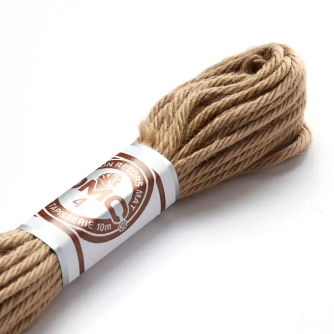 Rabatt Zwirnsfaden für Stickerei, mattes Braun – COL 2169