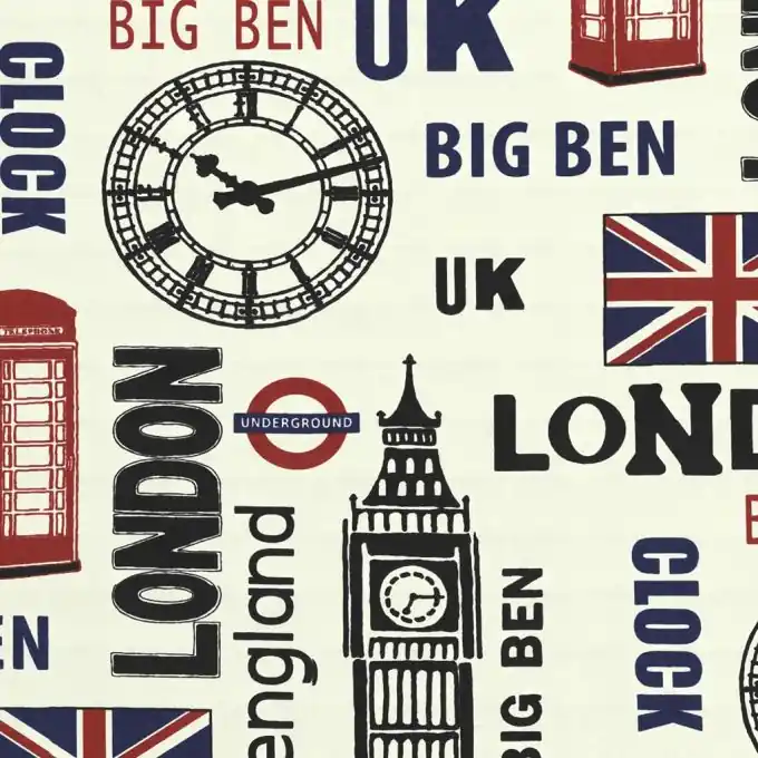 Expressversand Londoner Bachette-Stoff 280cm Breite