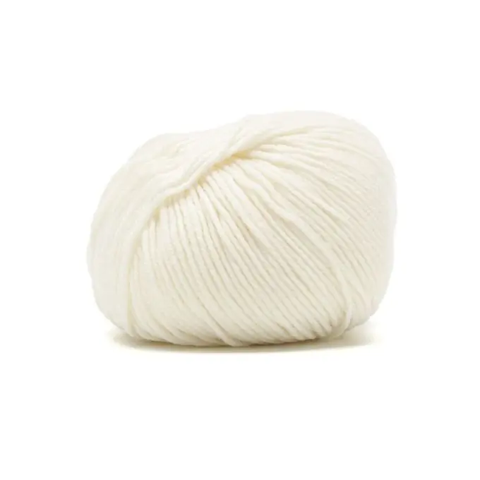 Wollgarn Weiß 106cm Reine Schurwolle Hochwertig