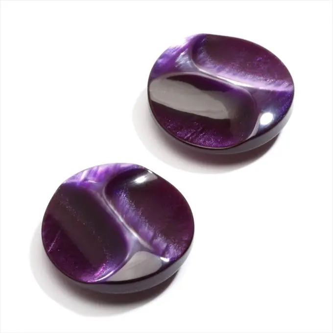 Lila Jasper Pion-Knopf 27mm – Runder Fuß Günstig