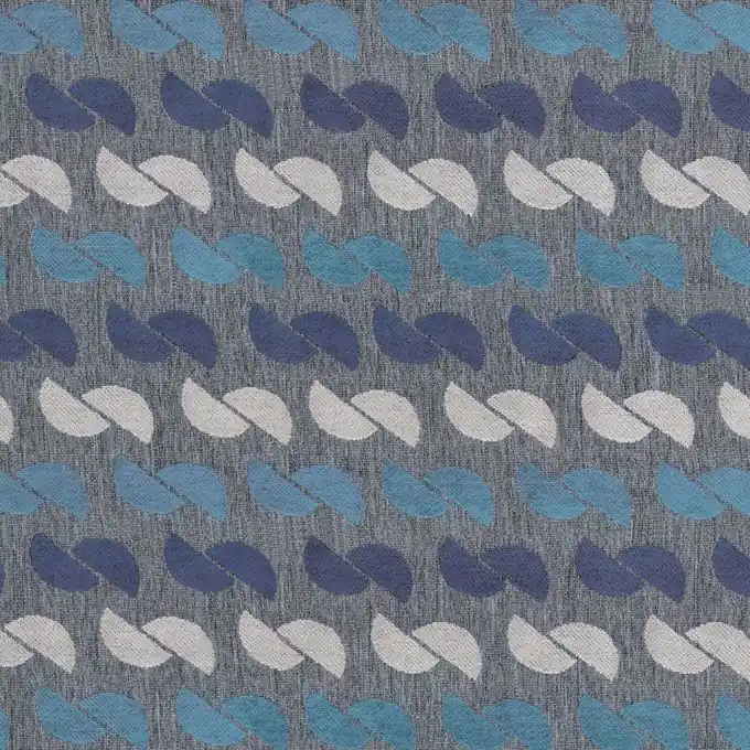 Samtstoff Halbmond-Muster 140 cm Breite Preiswert