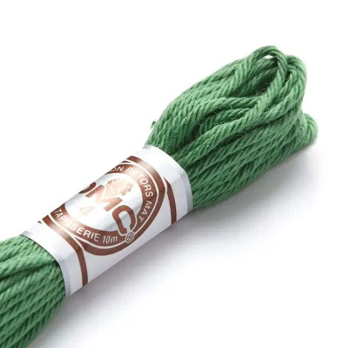 Zwirnsfaden für Stickerei, mattes Grün – COL 2561 Versand Am Gleichen Tag
