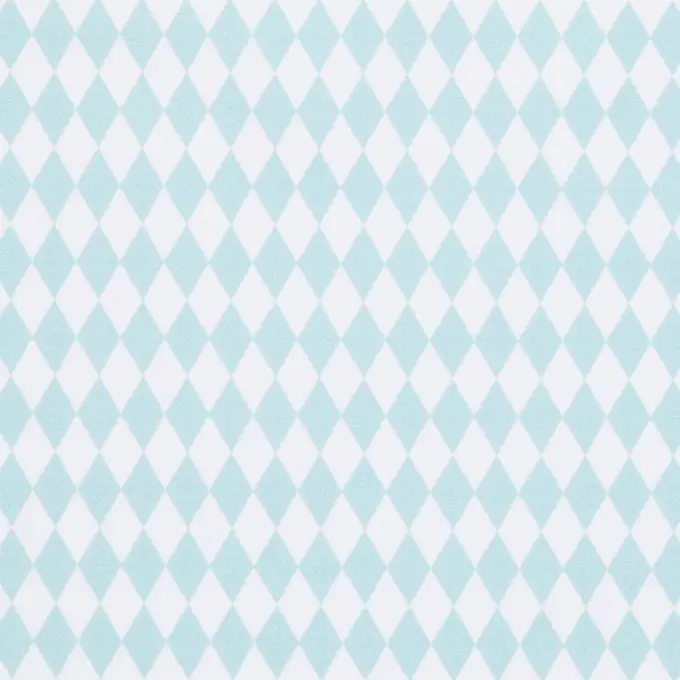 Baumwollstoff Circus Rautenmuster Gratis Versand