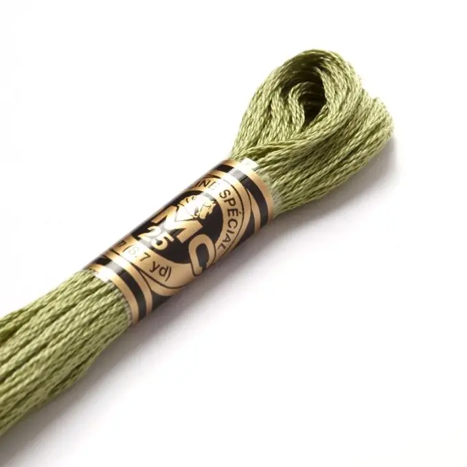 Sonderangebot Mouliné-Faden für Stickerei – Grüntöne – COL 3364