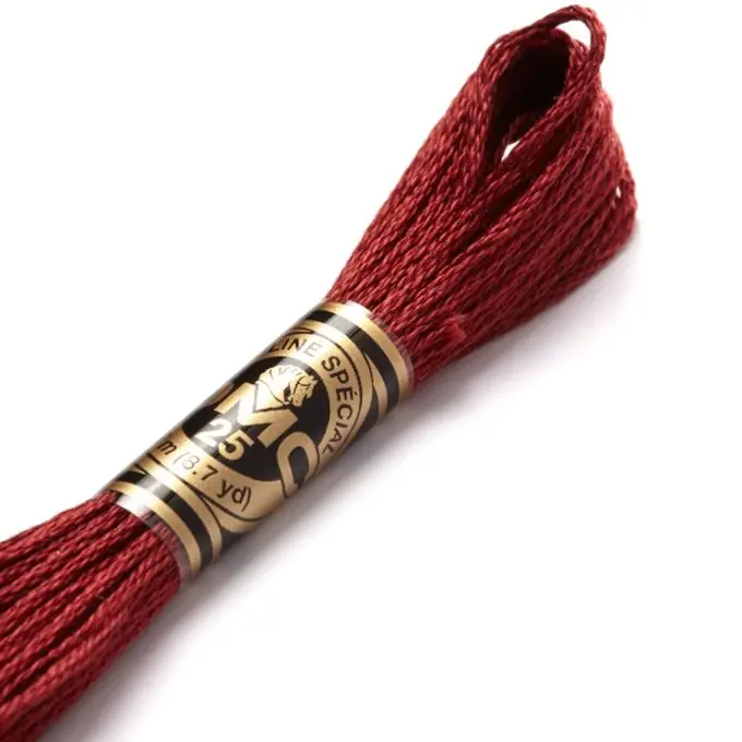 Mouliné-Faden für Stickerei – Rottöne – COL 221 Markenware